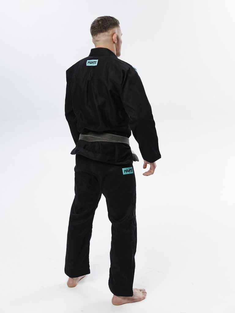 MANTO BJJ Gi X5, schwarz-hellblau