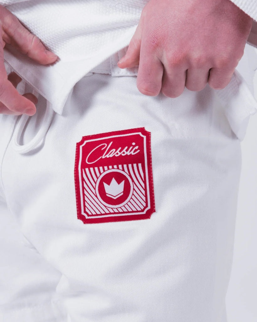 Kingz BJJ Gi Classic 3.0, weiss