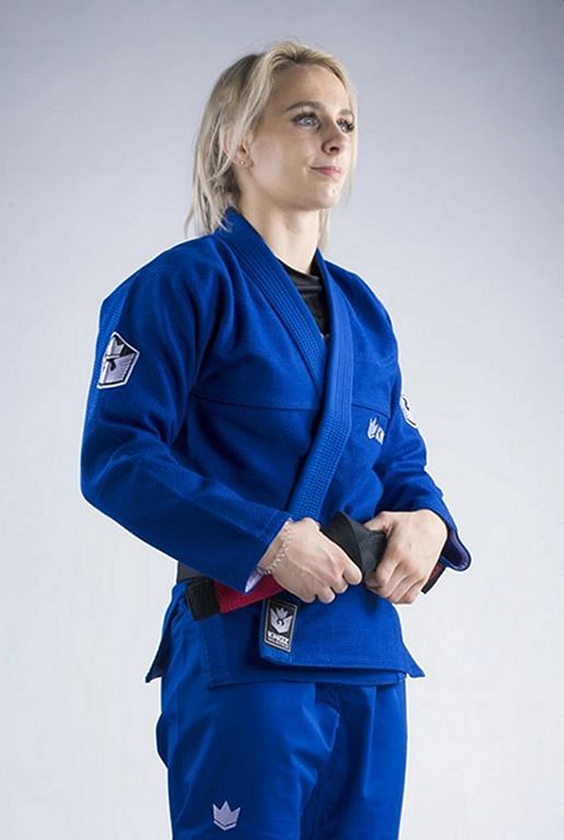 Kingz Damen BJJ Gi Balistico 3.0, blau