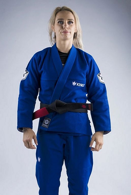 Kingz Damen BJJ Gi Balistico 3.0, blau