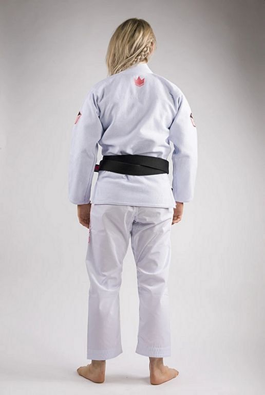 Kingz Damen BJJ Gi Balistico 3.0, weiss