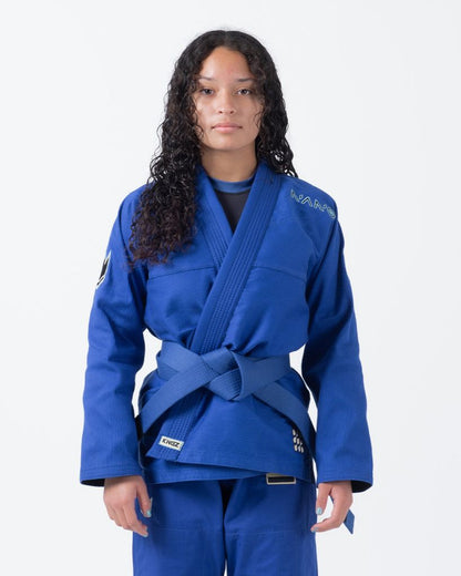 Kingz Damen BJJ Gi Nano 3.0, blau