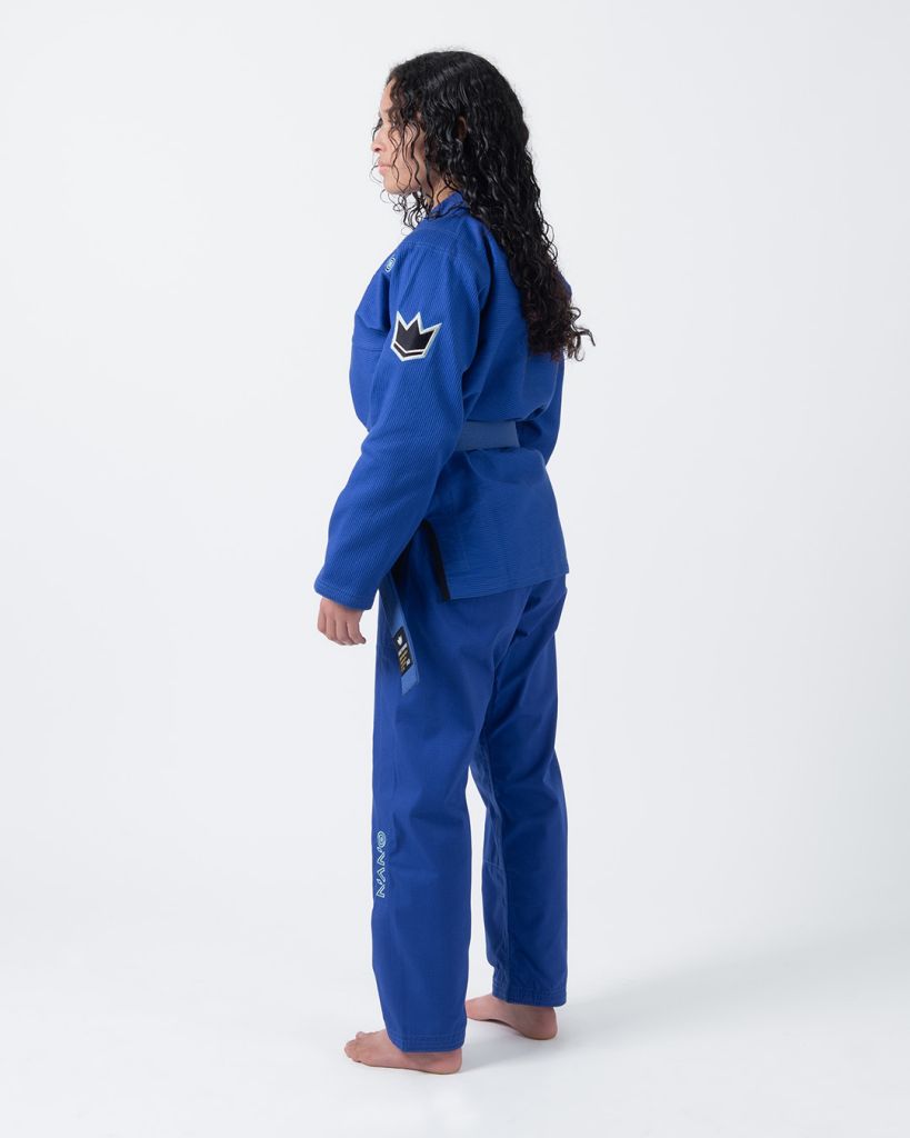 Kingz Damen BJJ Gi Nano 3.0, blau
