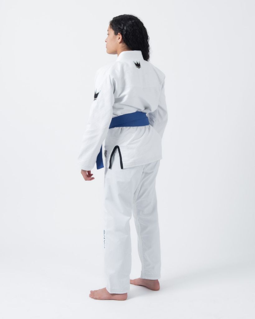 Kingz Damen BJJ Gi Nano 3.0, weiss