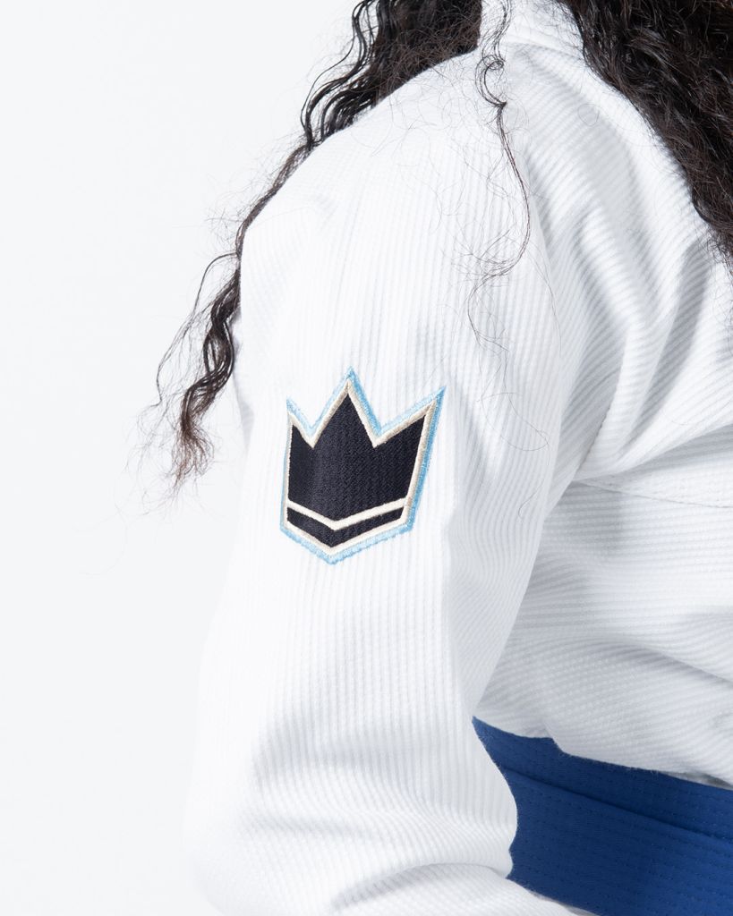 Kingz Damen BJJ Gi Nano 3.0, weiss