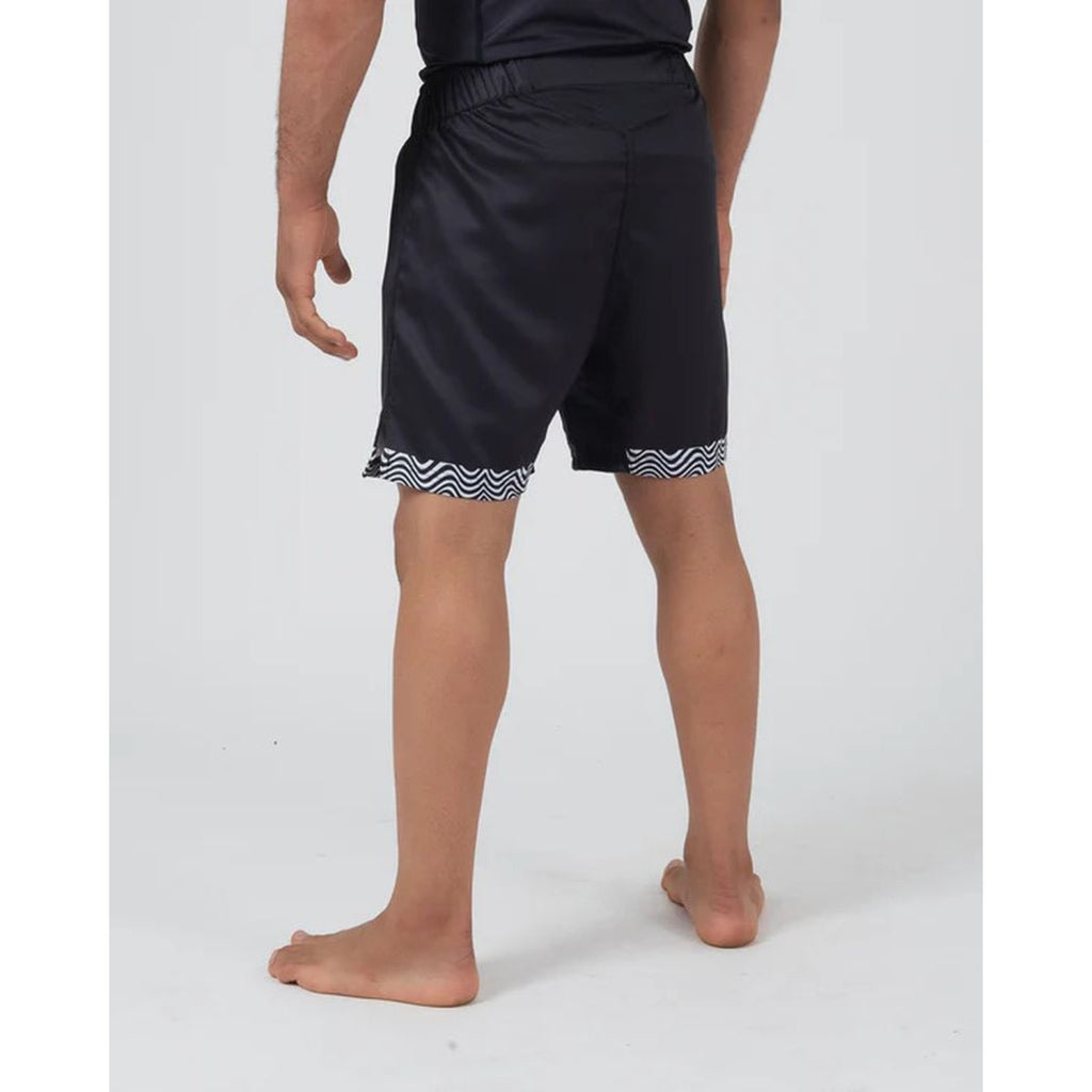 Kingz Fight Shorts Flow Performance Series, schwarz