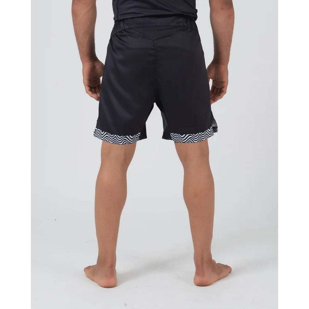 Kingz Fight Shorts Flow Performance Series, schwarz