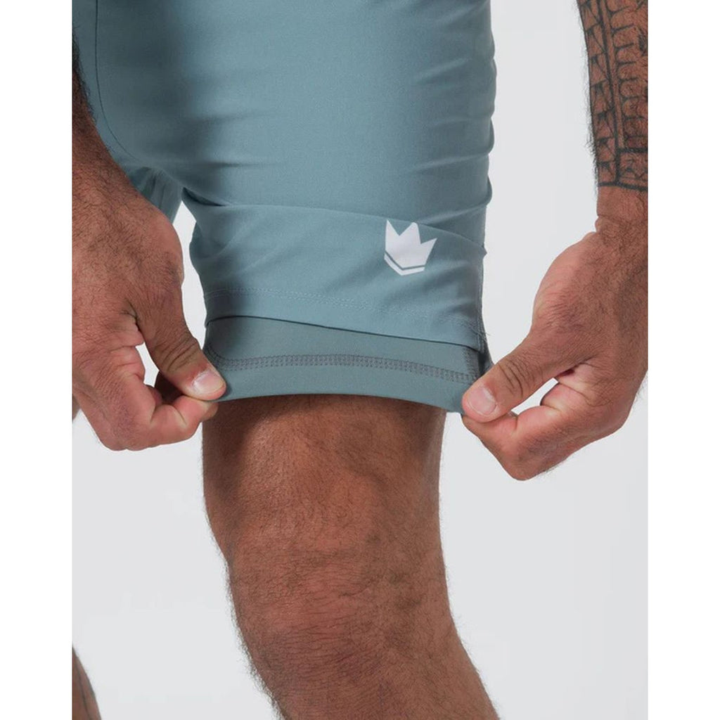 Kingz Fight Shorts Hybrid, grün