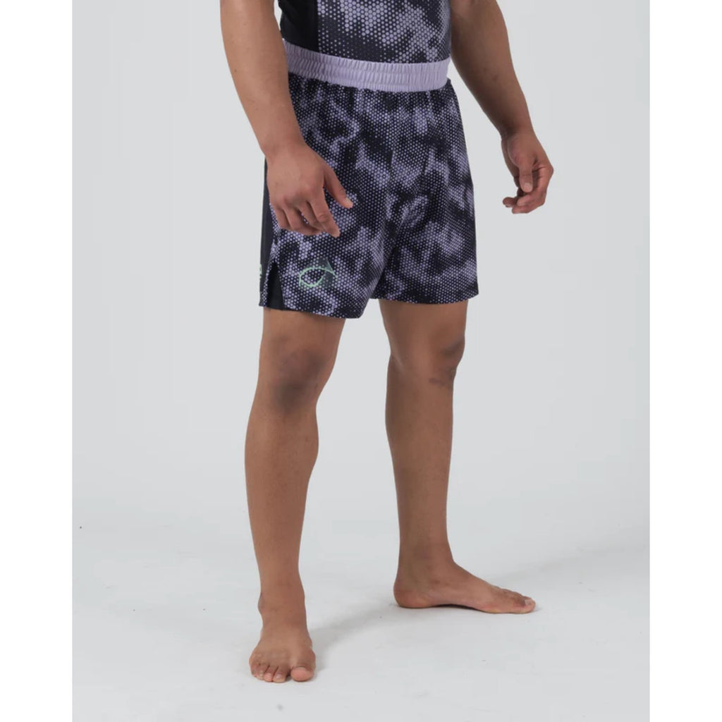 Kingz Fight Shorts Viper Hybrid, purpel