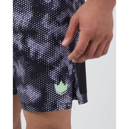 Kingz Fight Shorts Viper Hybrid, purpel