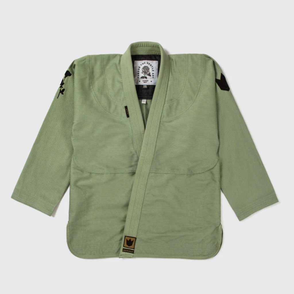 Kingz BJJ Gi Pursue The Gentle Art, gruen