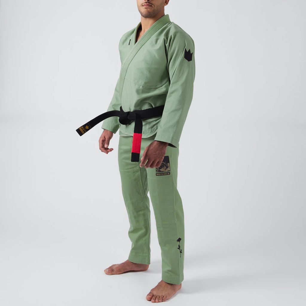 Kingz BJJ Gi Pursue The Gentle Art, gruen