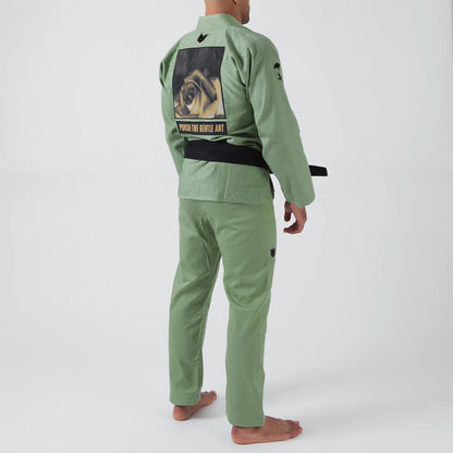 Kingz BJJ Gi Pursue The Gentle Art, gruen