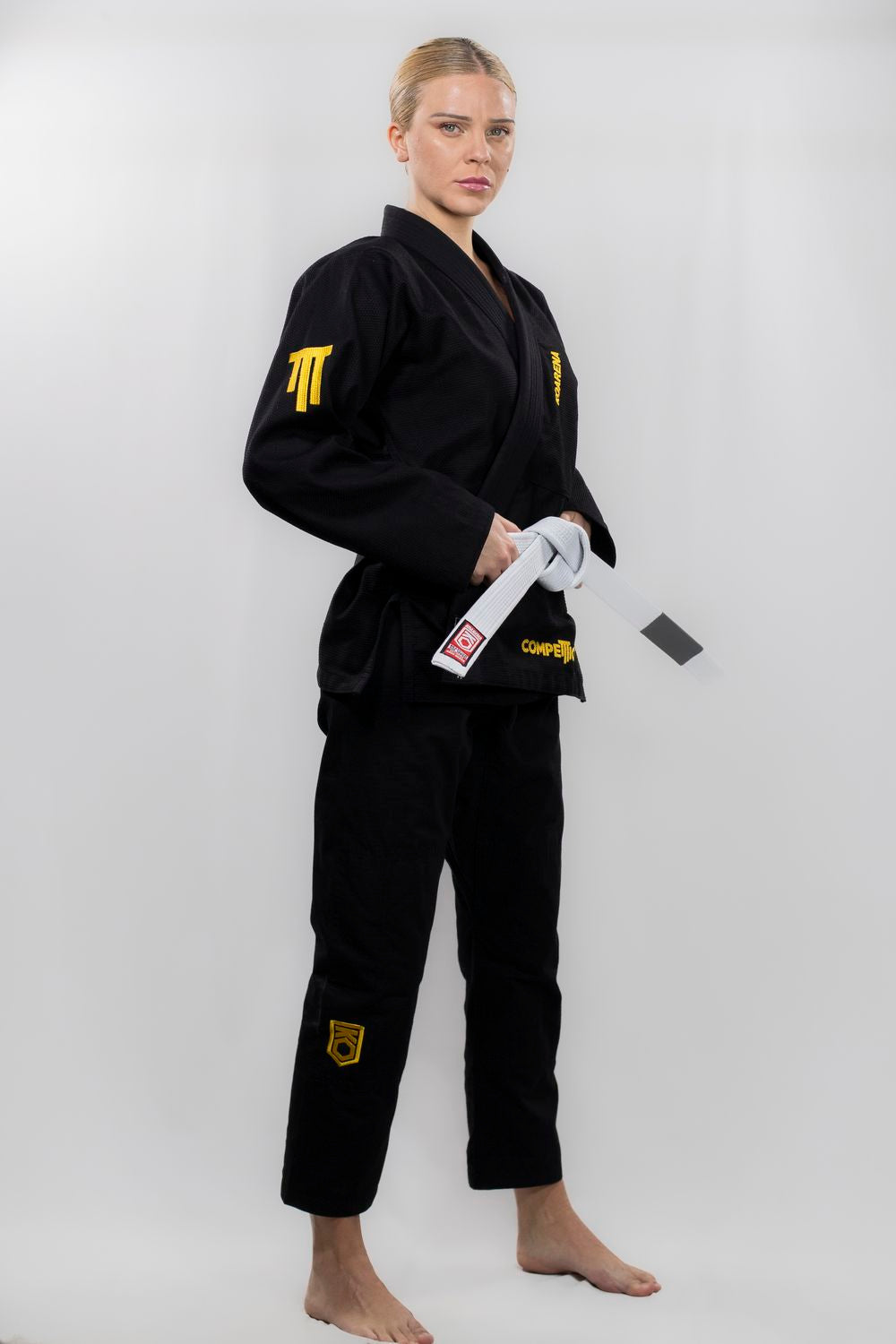 KOARENA Damen BJJ Gi Competition, schwarz