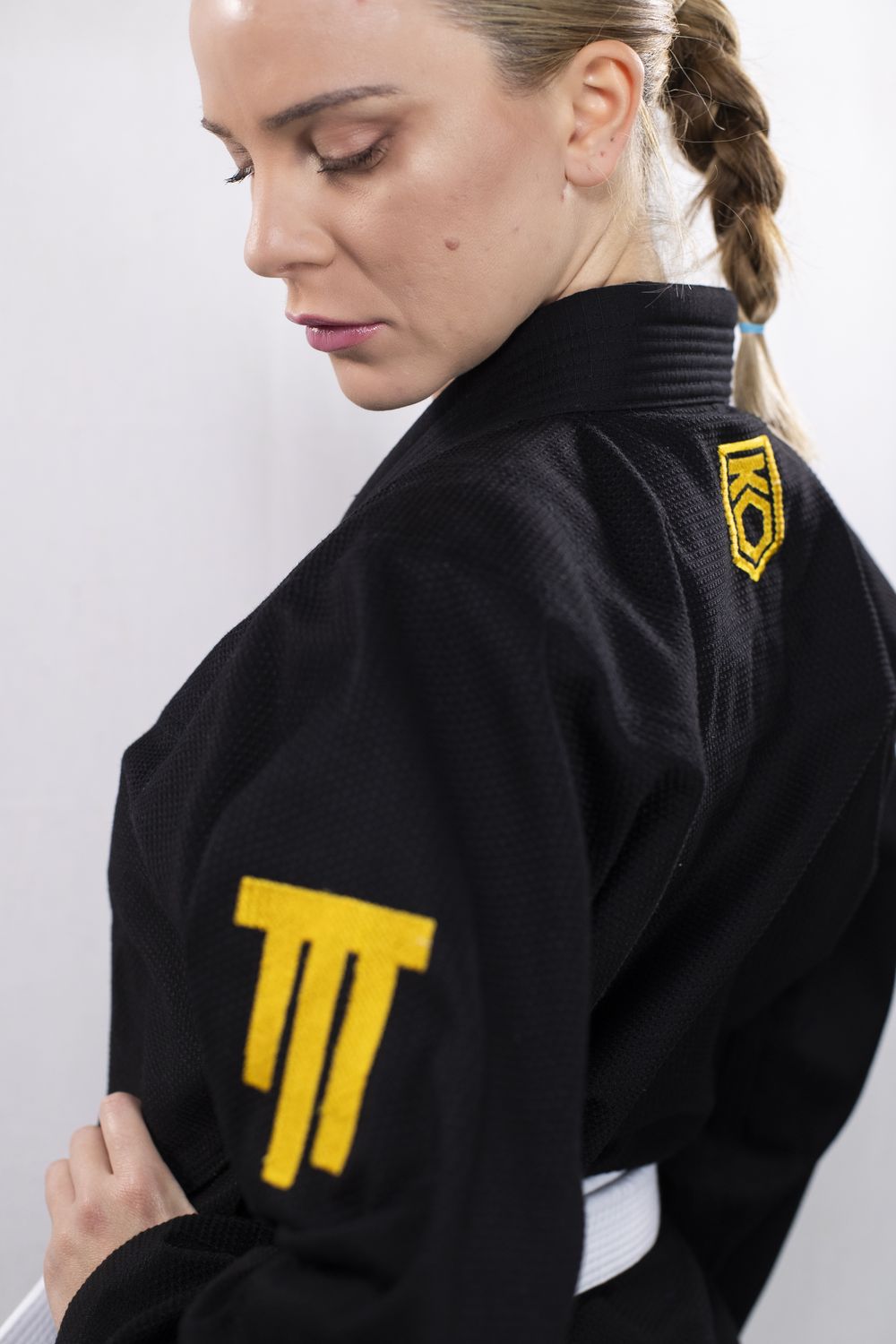KOARENA Damen BJJ Gi Competition, schwarz
