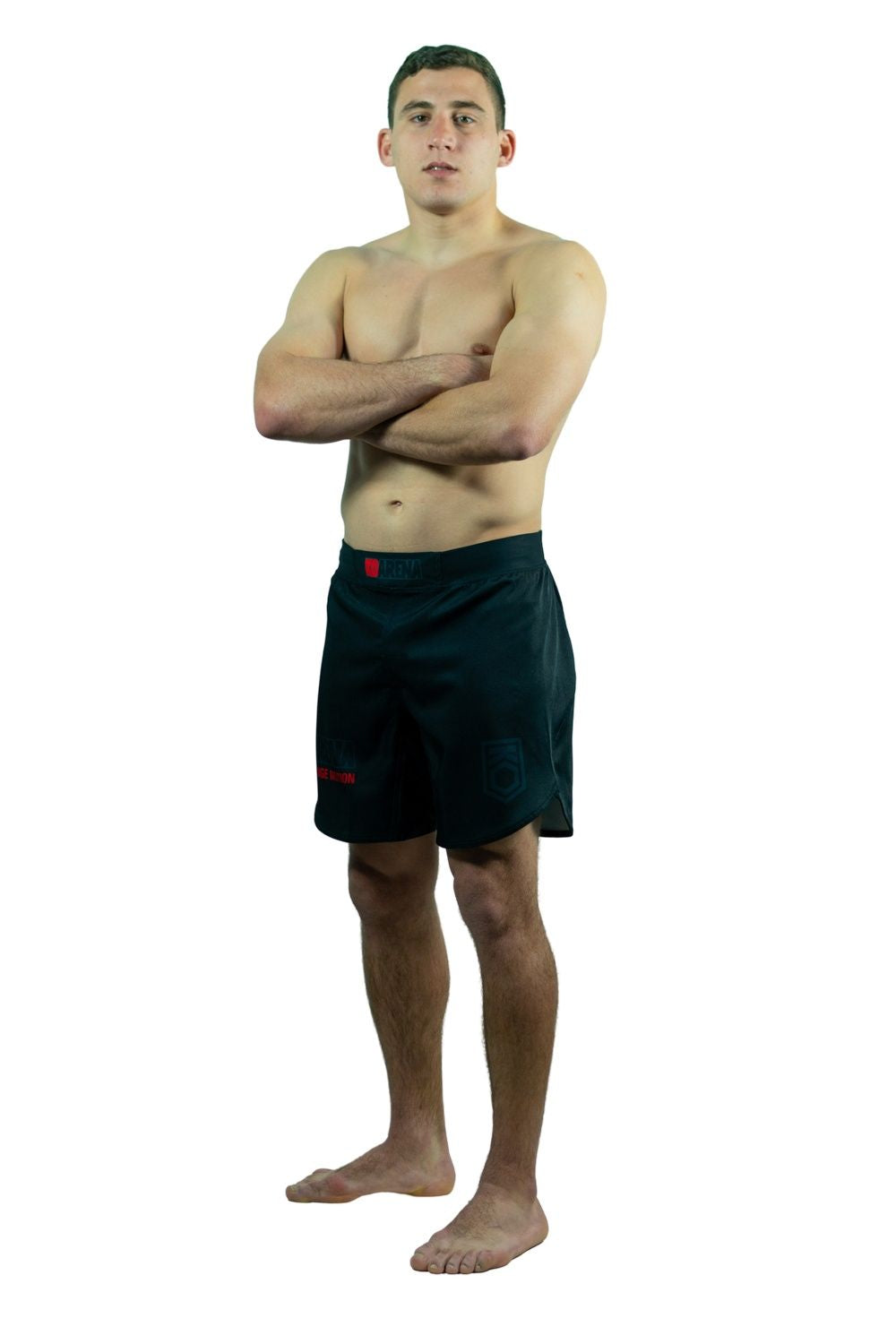 KOARENA Fight Shorts Crossbreed, schwarz