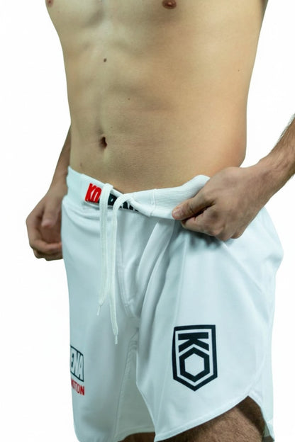 KOARENA Fight Shorts Crossbreed, weiss
