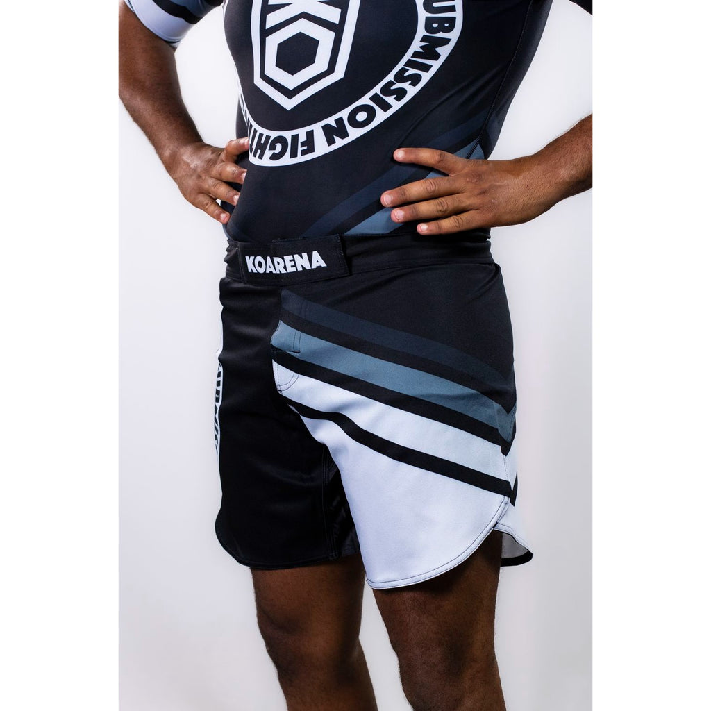 KOARENA Fight Shorts Grappling, schwarz