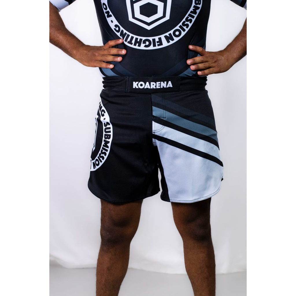 KOARENA Fight Shorts Grappling, schwarz