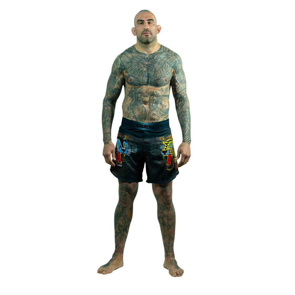 KOARENA Fight Shorts TW9 Neo Old School, schwarz