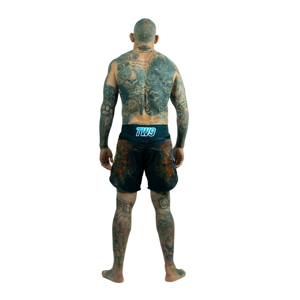 KOARENA Fight Shorts TW9 Neo Old School, schwarz
