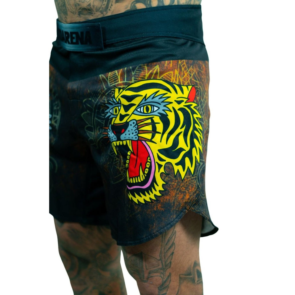 KOARENA Fight Shorts TW9 Neo Old School, schwarz