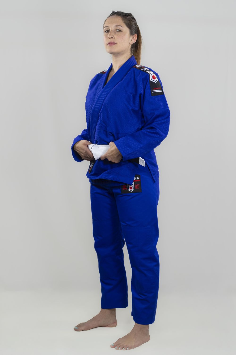 KOARENA Damen BJJ Gi Ignite, blau