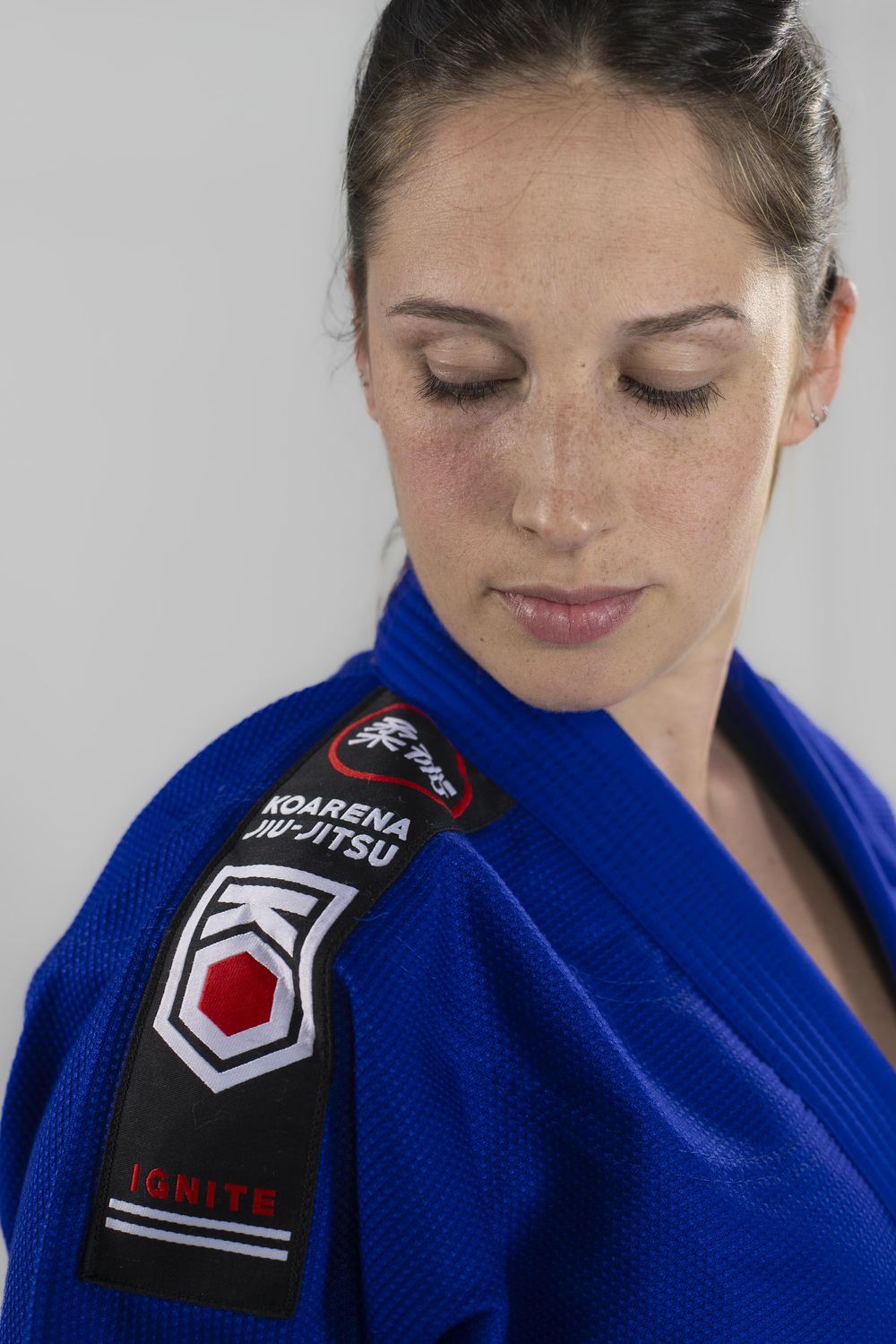 KOARENA Damen BJJ Gi Ignite, blau