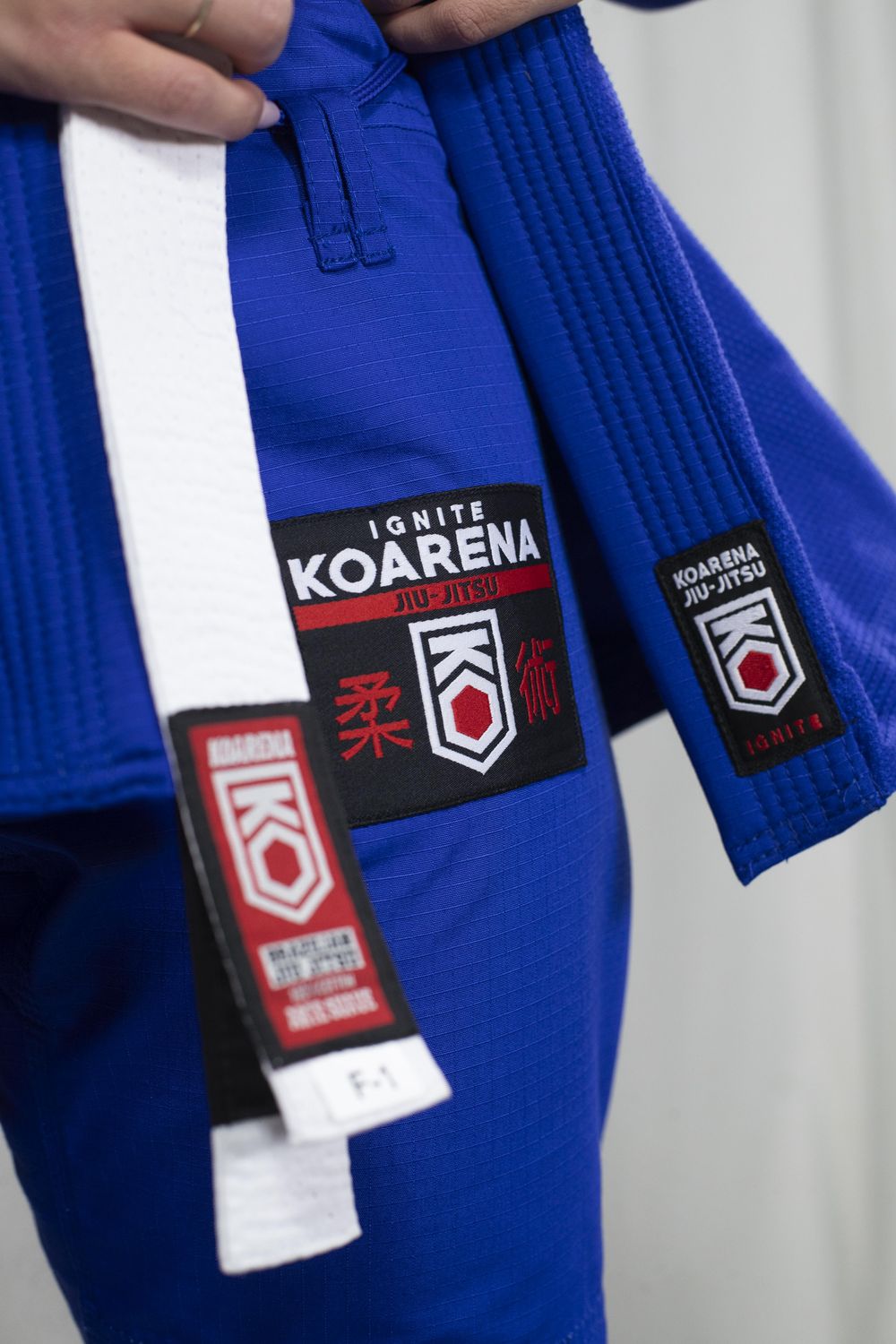KOARENA Damen BJJ Gi Ignite, blau