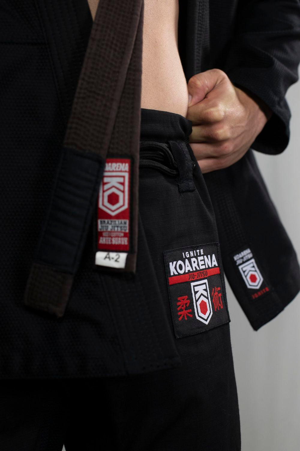 KOARENA BJJ Gi Ignite, schwarz