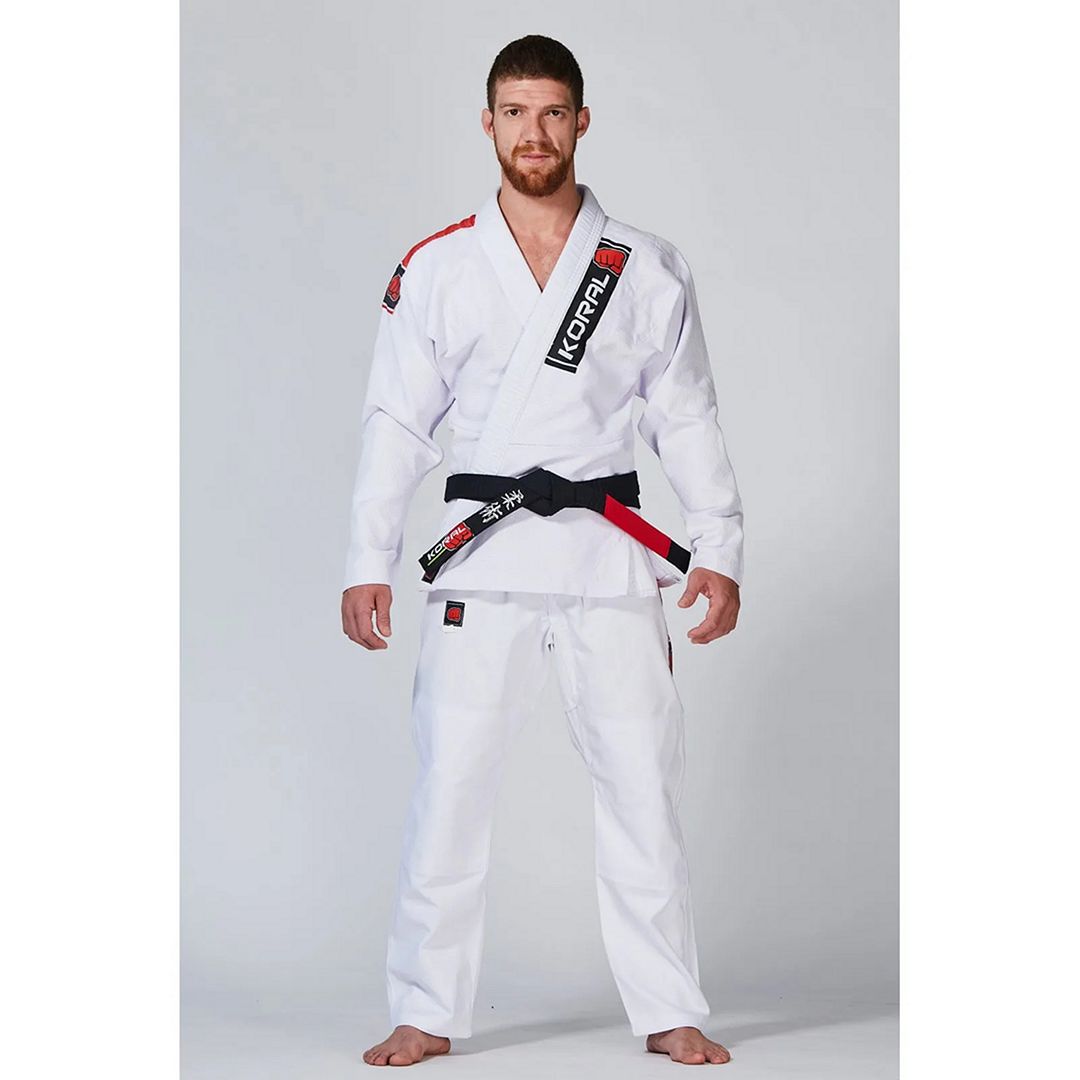 Koral BJJ Gi One Icon, weiss