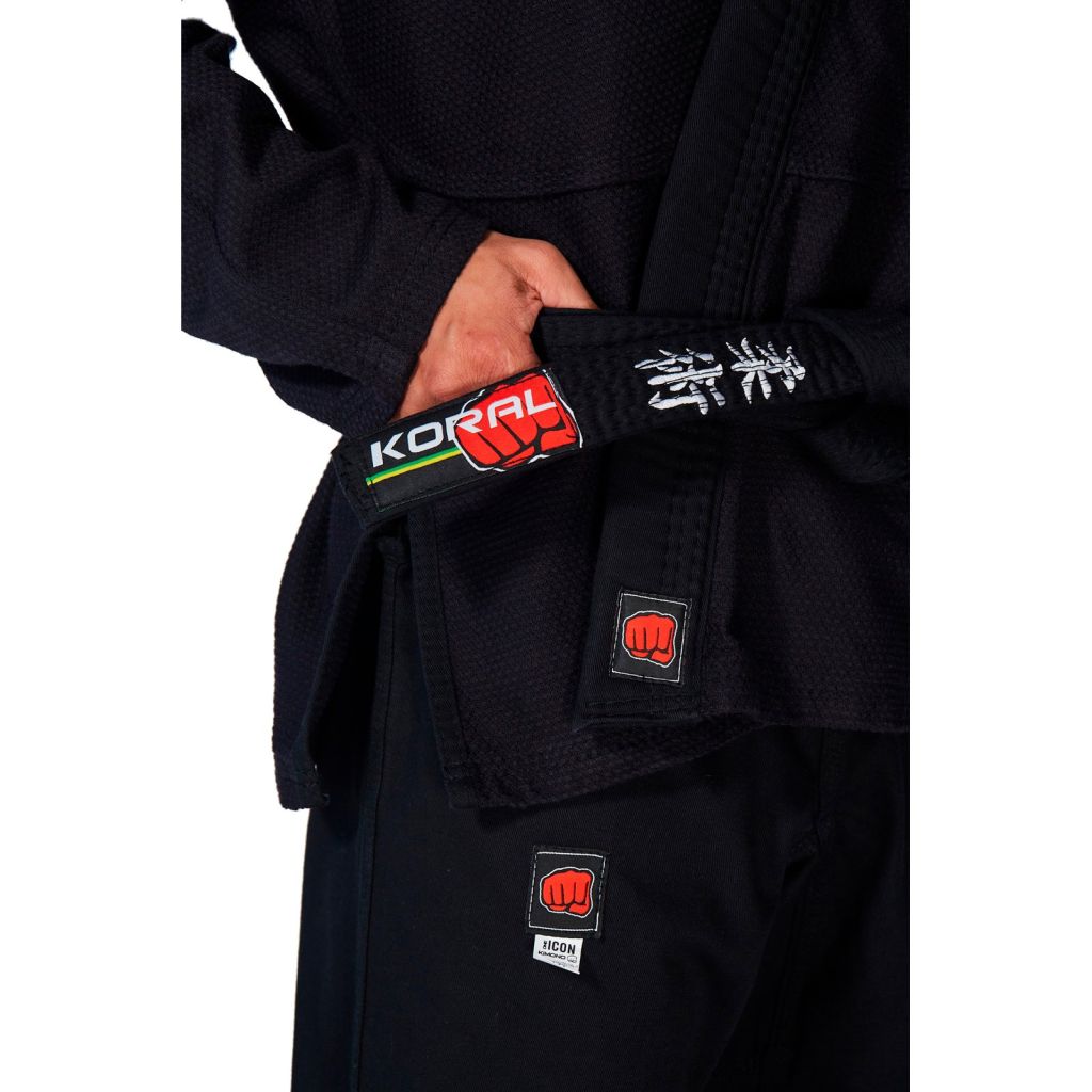 Koral BJJ Gi One Icon, schwarz