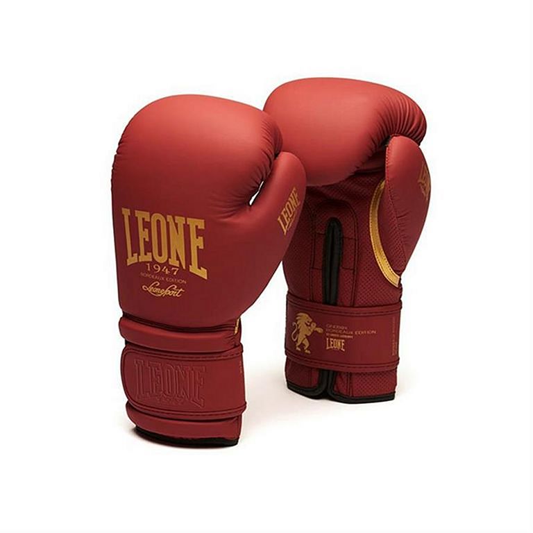 Leone 1947 Boxhandschuhe Bordeaux Edition, rot