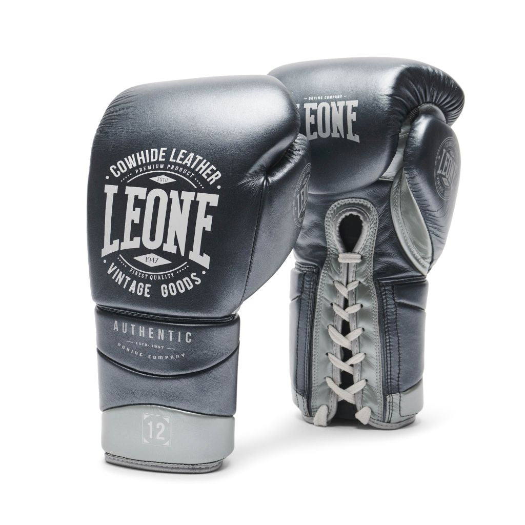 Leone 1947 Boxhandschuhe Authentic 2 GN116L, grau