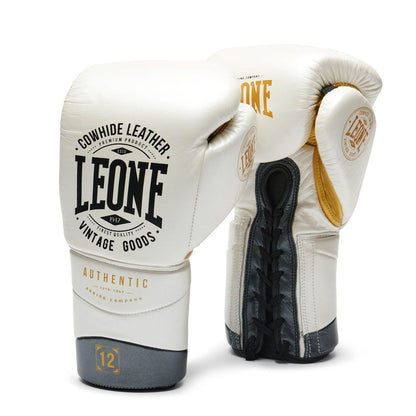Leone 1947 Boxhandschuhe Authentic 2 GN116L, weiss