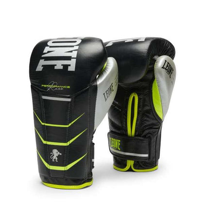 Leone 1947 Boxhandschuhe Revo Fluo GN110F, schwarz