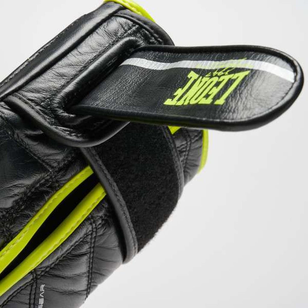 Leone 1947 Boxhandschuhe Revo Fluo GN110F, schwarz