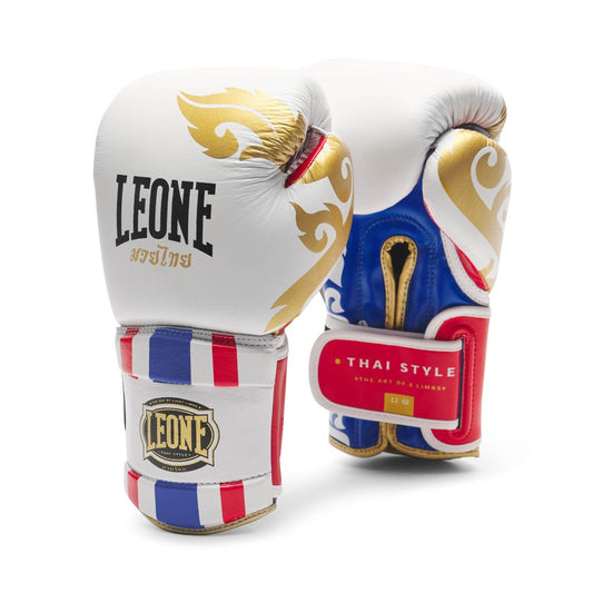 Leone 1947 Boxhandschuhe Thai Style GN114, weiss