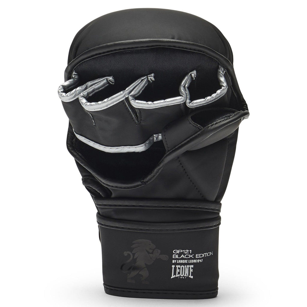 Leone 1947 MMA Sparring Handschuhe Black Edition, schwarz