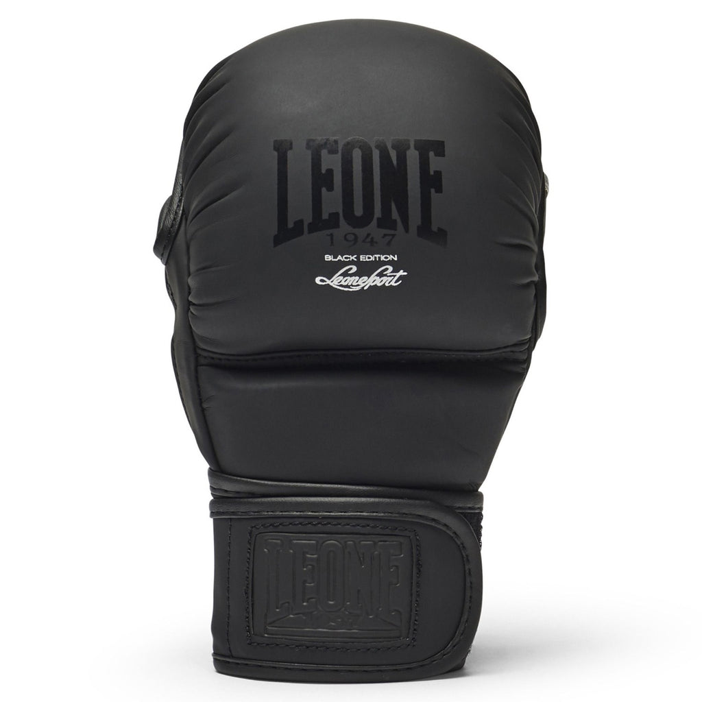 Leone 1947 MMA Sparring Handschuhe Black Edition, schwarz