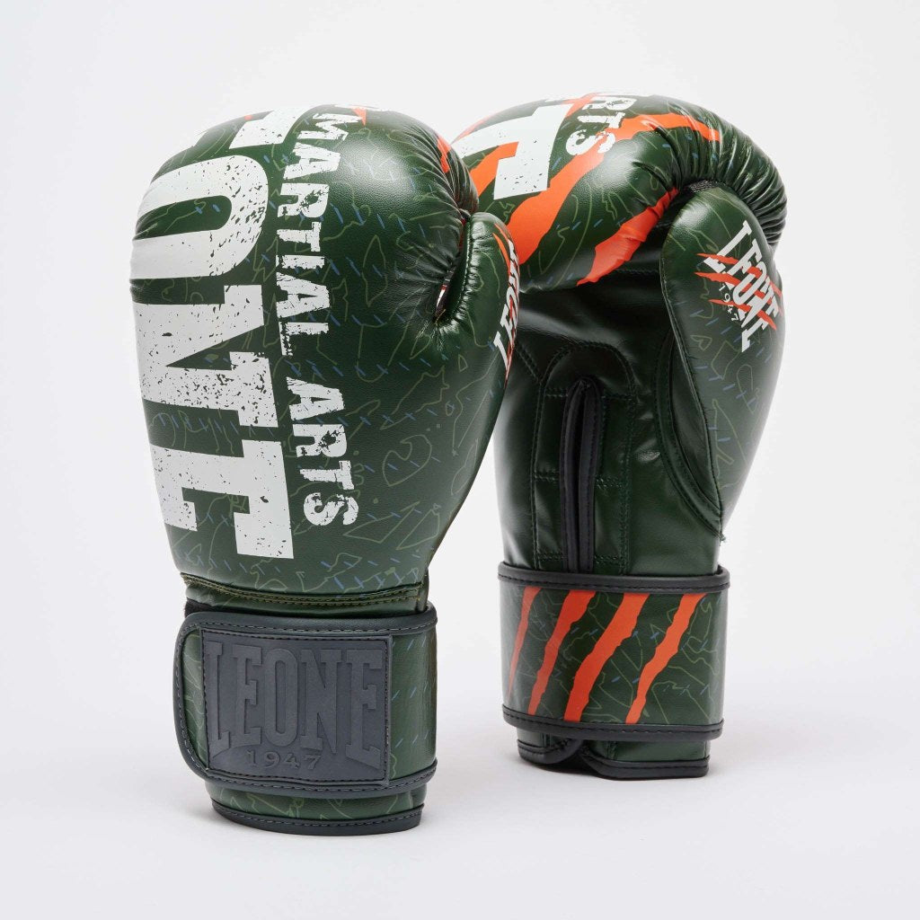 Leone 1947 Boxhandschuhe Primal Instinct, gruen-orange