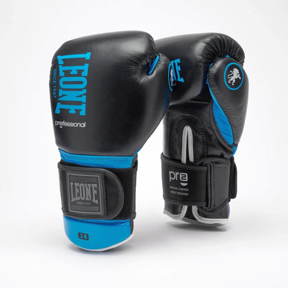 Leone 1947 Boxhandschuhe Professional 2, schwarz-blau