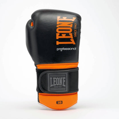 Leone 1947 Boxhandschuhe Professional 2, schwarz-orange