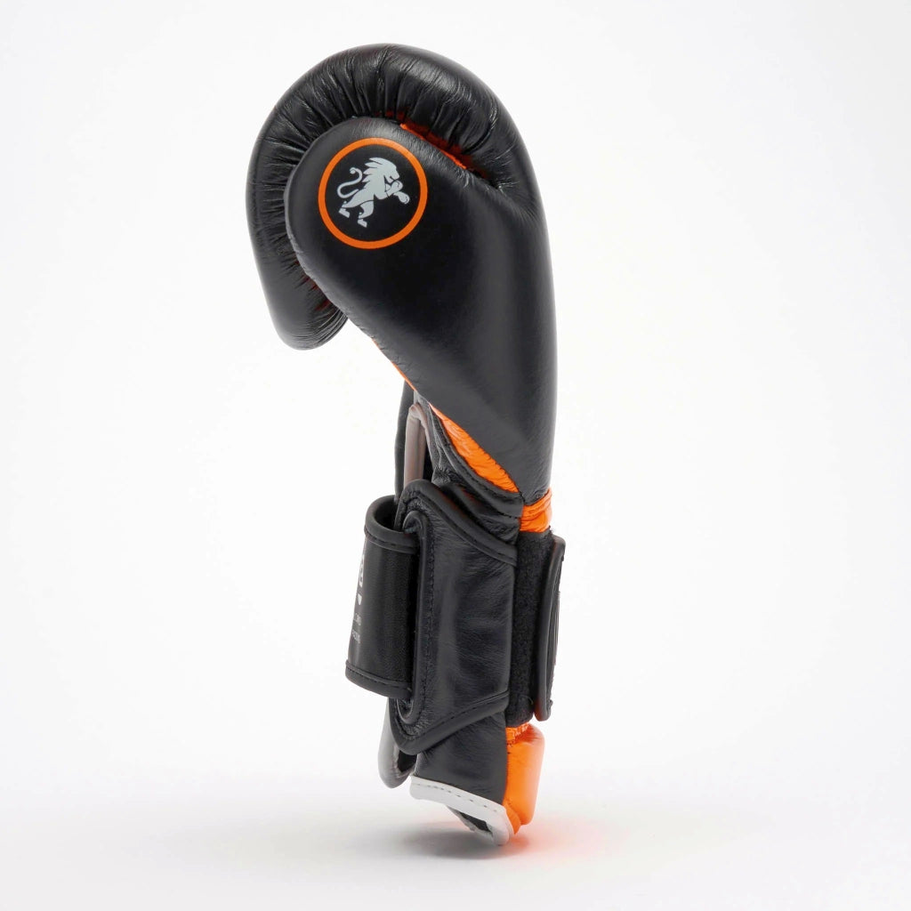 Leone 1947 Boxhandschuhe Professional 2, schwarz-orange