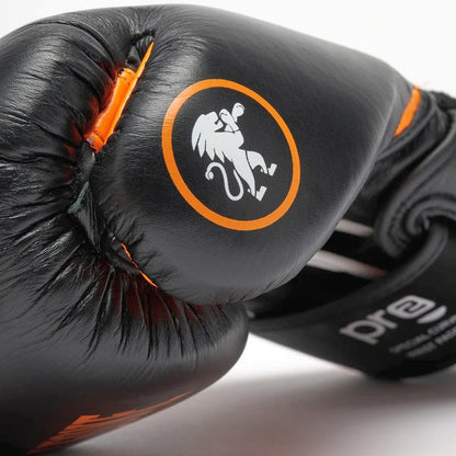 Leone 1947 Boxhandschuhe Professional 2, schwarz-orange
