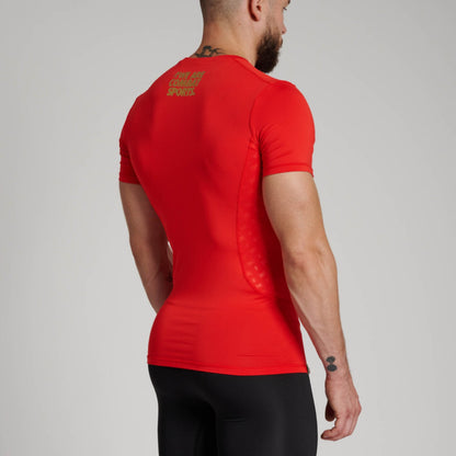 Leone 1947 Rashguard SS DNA, rot