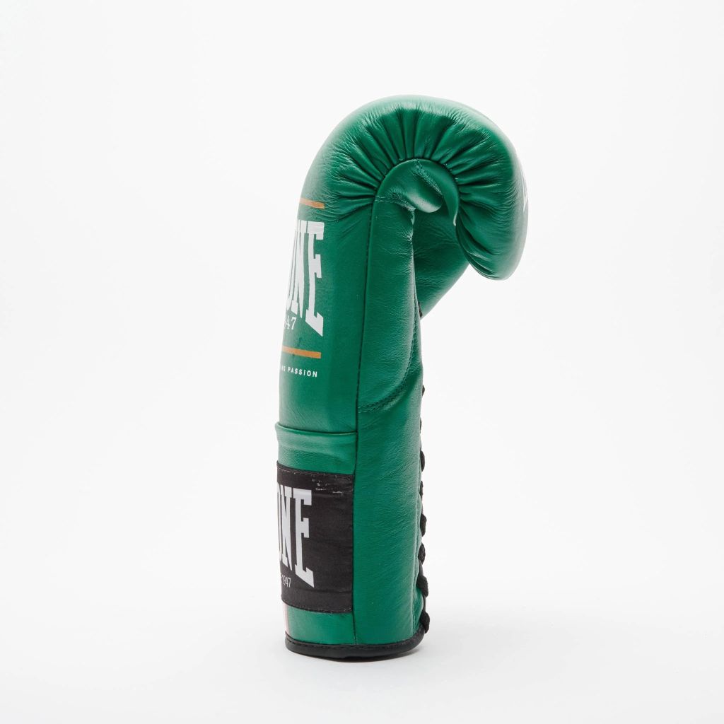Leone 1947 Boxhandschuhe GN102L Shock Plus Lace Up, gruen