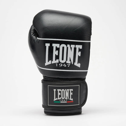 Leone 1947 Boxhandschuhe GN057 Velcro Shock Pro, schwarz-weiss