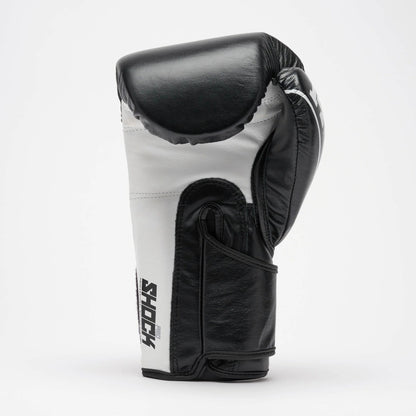Leone 1947 Boxhandschuhe GN057 Velcro Shock Pro, schwarz-weiss