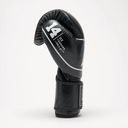 Leone 1947 Boxhandschuhe GN057 Velcro Shock Pro, schwarz-weiss